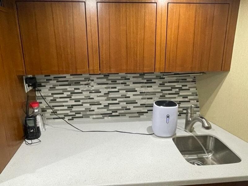 Countertop with Stainless Steel Sink  