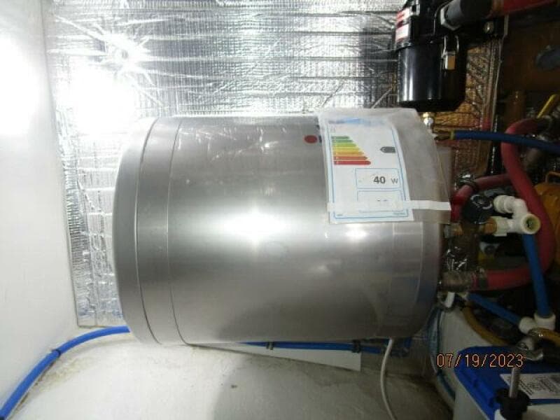 43' Flowers water heater