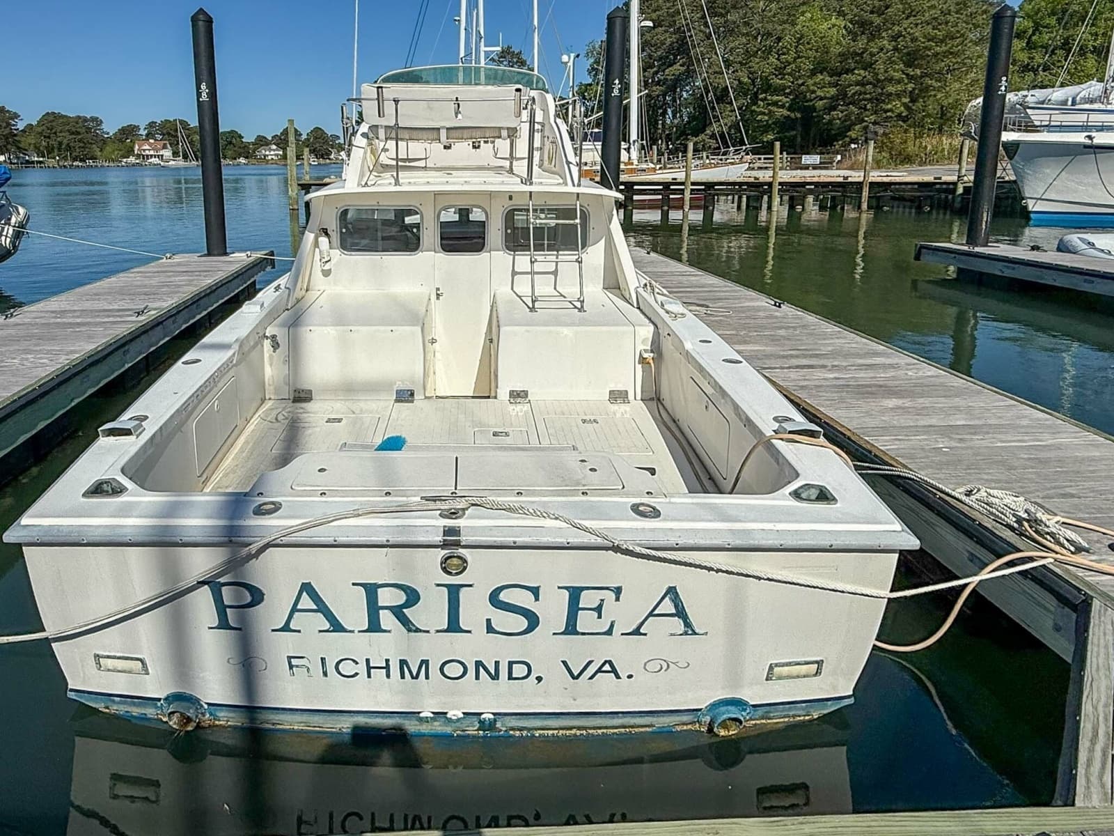 1972 Bertram Fly Bridge Cruiser - Photo 3