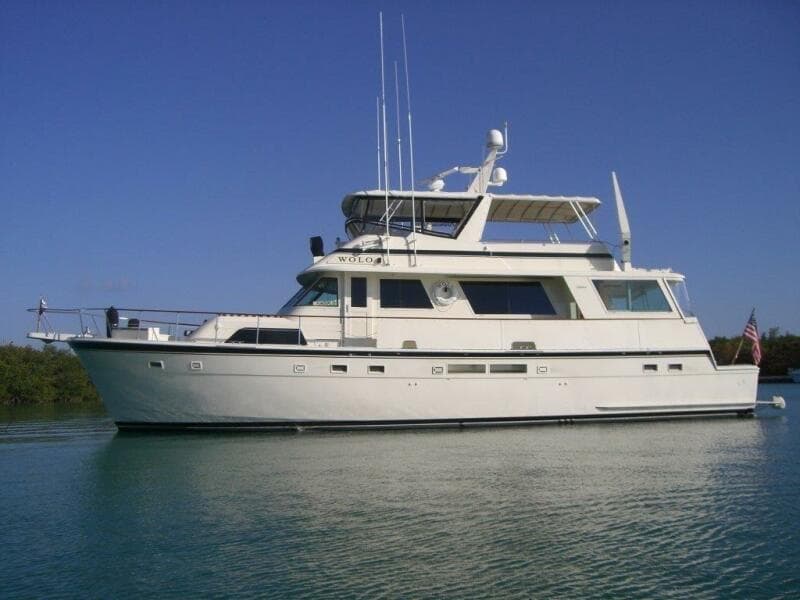 63' Hatteras port profile