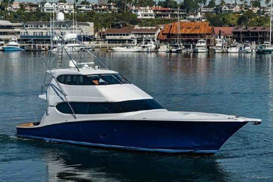 2008 Hatteras 77 Enclosed Bridge "Desperado"