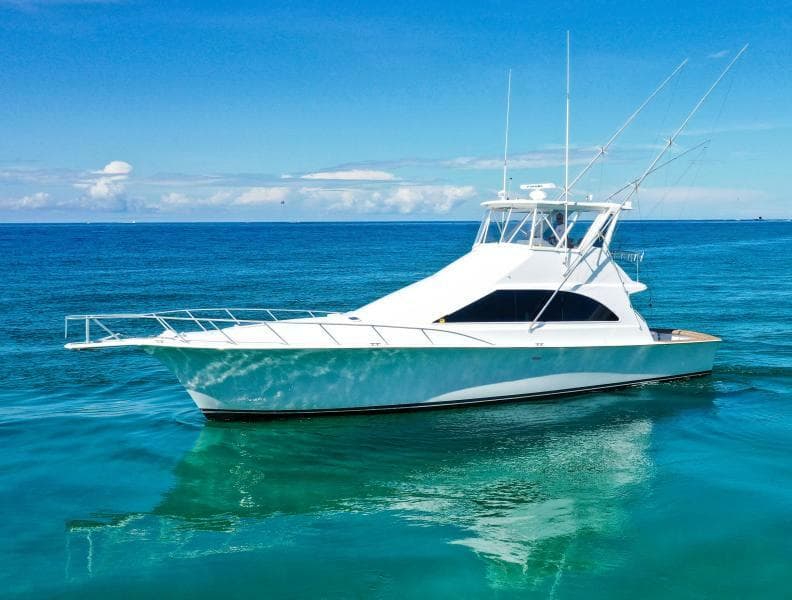 1998 Ocean Yachts 48 Super Sport  Port Profile