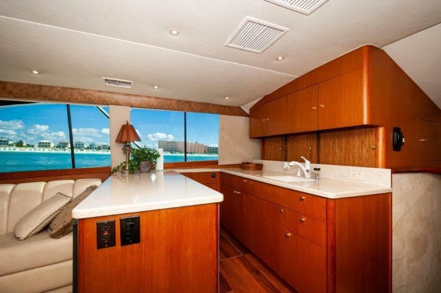 1998 Ocean Yachts 48 Super Sport Galley 2