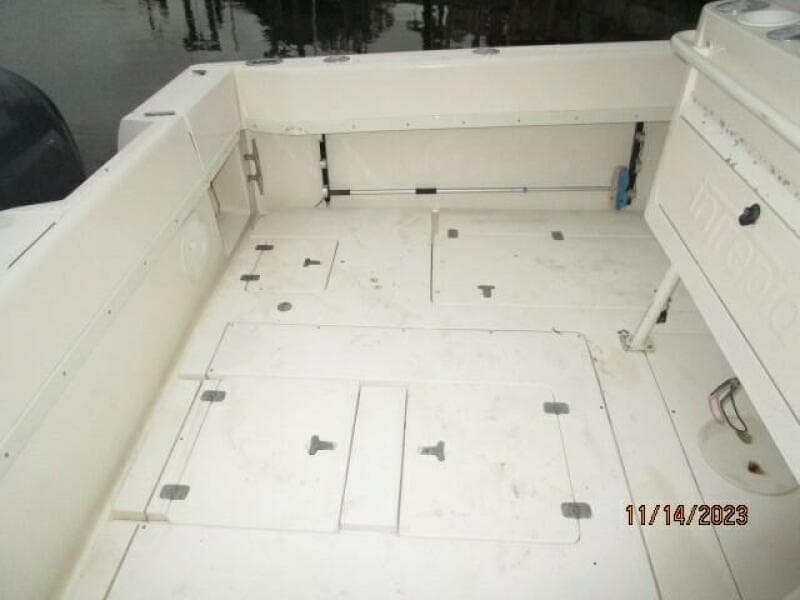 34' Intrepid cockpit port