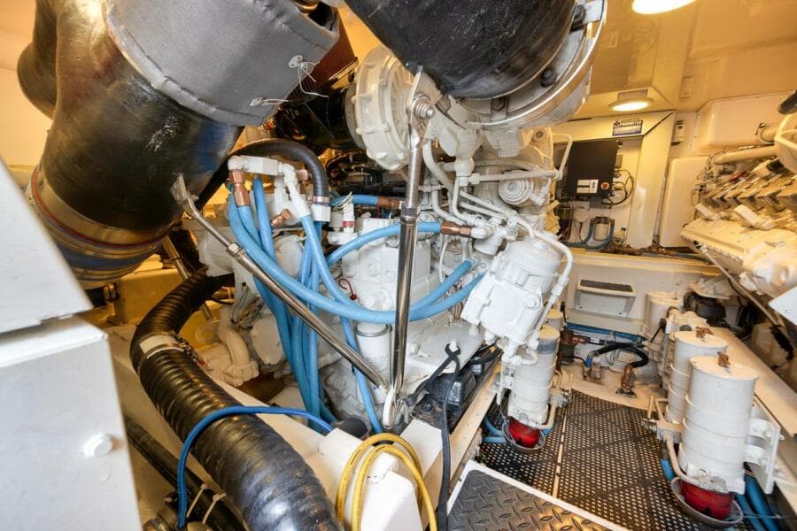 Viking 52 Smooth Operator-Engine Room
