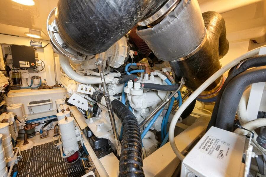 Viking 52 Smooth Operator-Engine Room