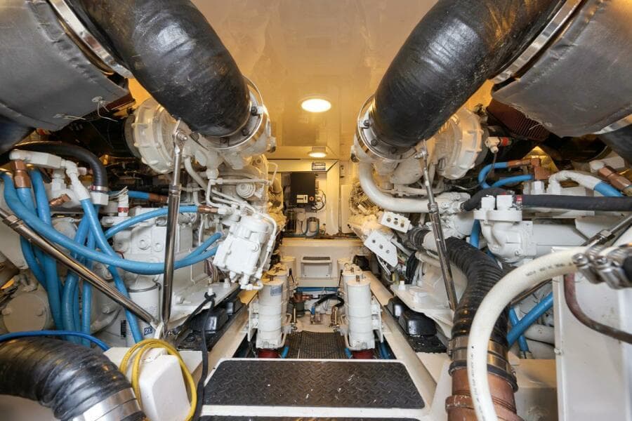 Viking 52 Smooth Operator-Engine Room