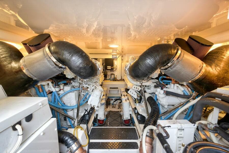 Viking 52 Smooth Operator-Engine Room