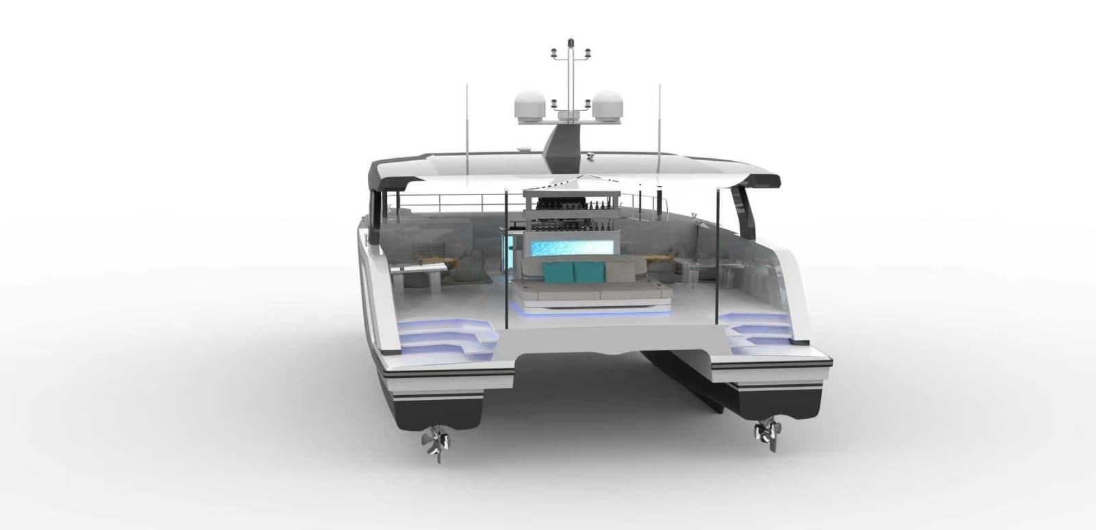 2027 Diamond Yachts P55 Power Catamaran - Photo 10
