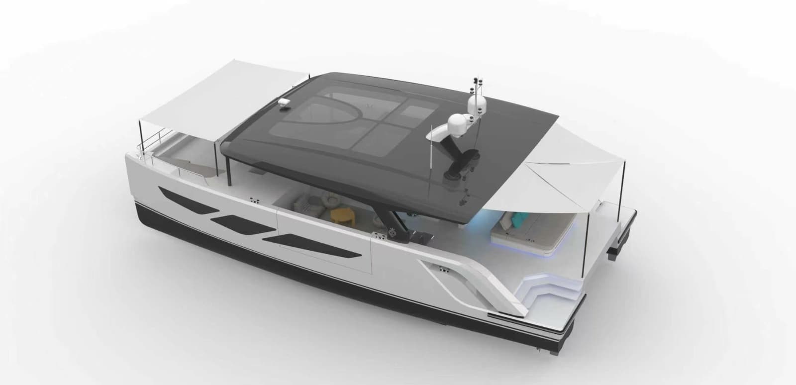 2027 Diamond Yachts P55 Power Catamaran - Photo 8