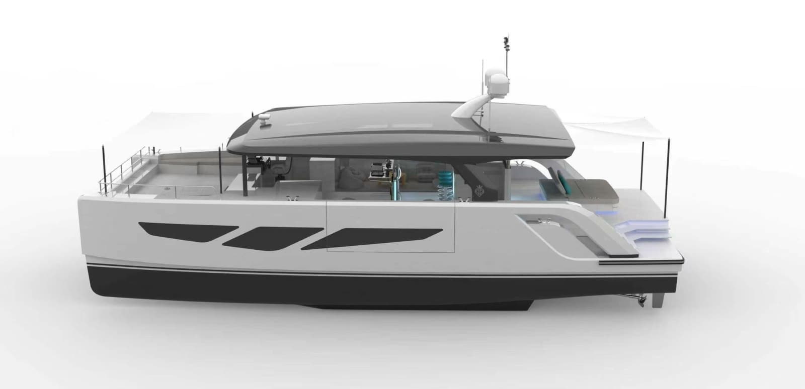 2027 Diamond Yachts P55 Power Catamaran - Photo 7