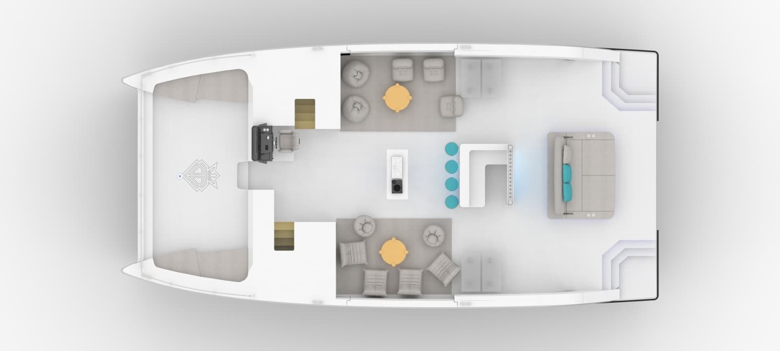 2027 Diamond Yachts P55 Power Catamaran - Photo 14