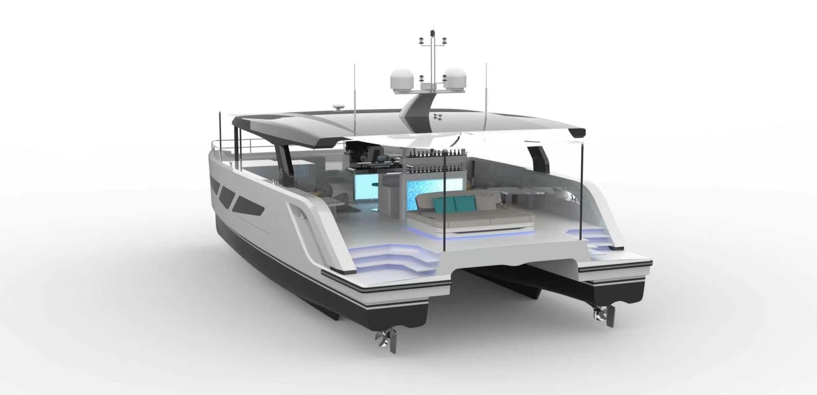 2027 Diamond Yachts P55 Power Catamaran - Photo 6
