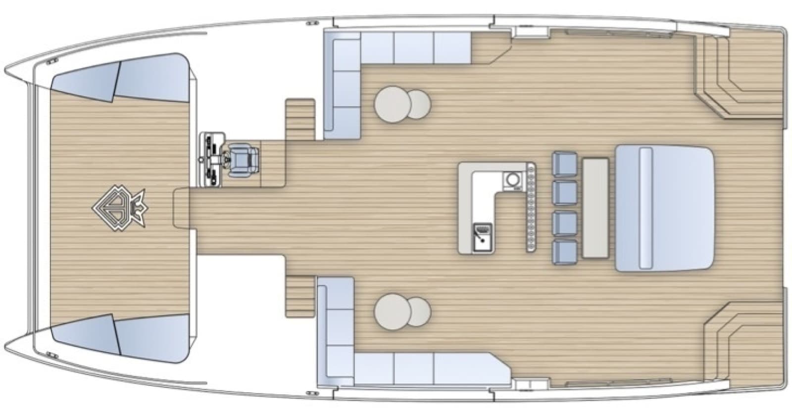 2027 Diamond Yachts P55 Power Catamaran - Photo 17
