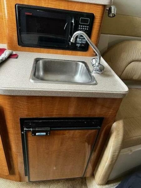 Fridge, Sink & Microwave