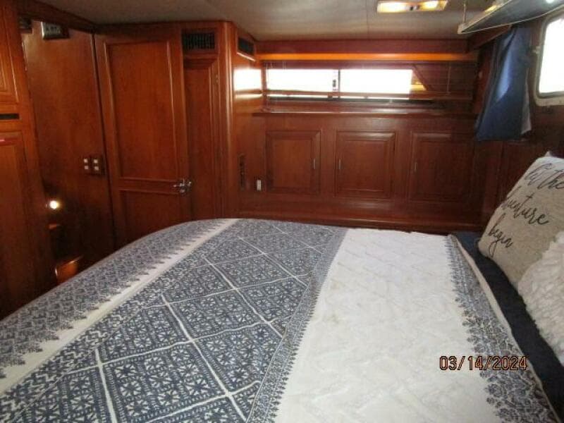 48' Camargue master stateroom starboard