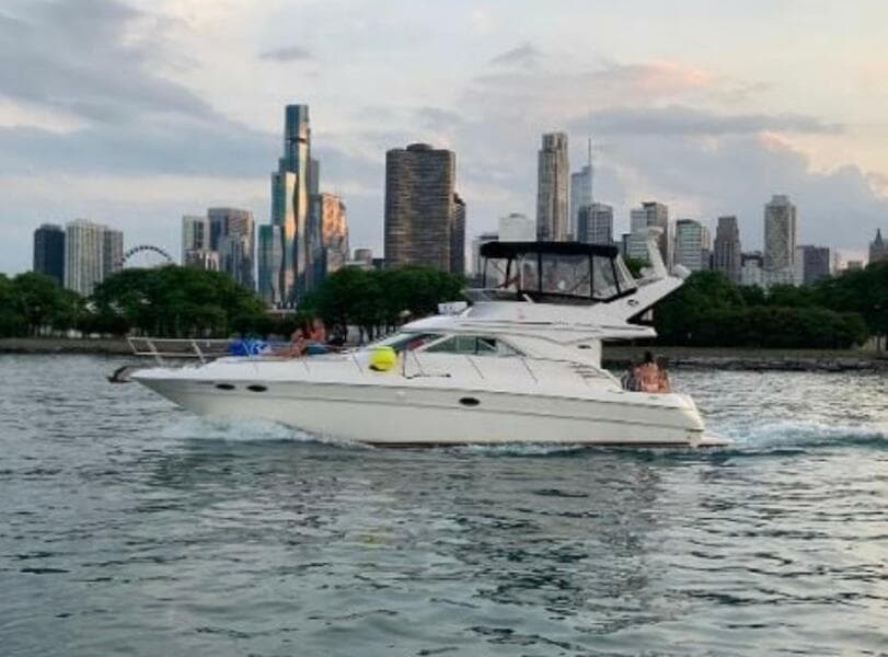 2001 Sea Ray 400 Sedan Bridge