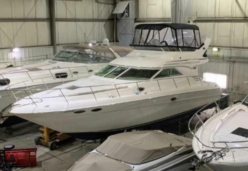 2001 Sea Ray 400 Sedan Bridge