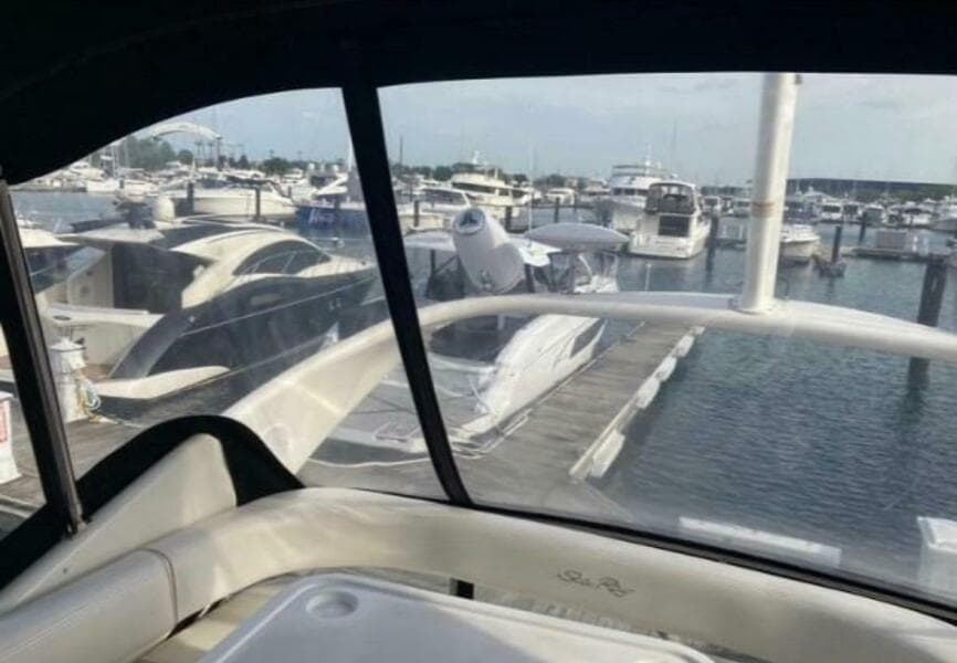 2001 Sea Ray 400 Sedan Bridge