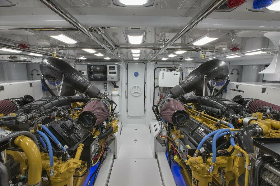 2019 115 Nordlund Expedition Yachtfisher 'Cazador' - Engine Room