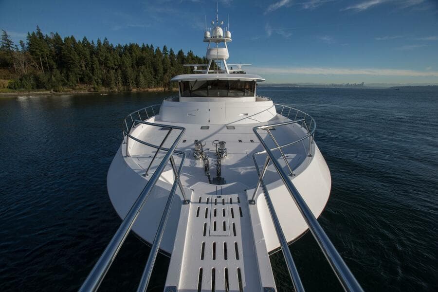 2019 115 Nordlund Expedition Yachtfisher 'Cazador' - Bow