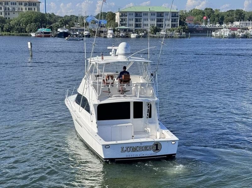 2006 45 Viking Convertible Transom