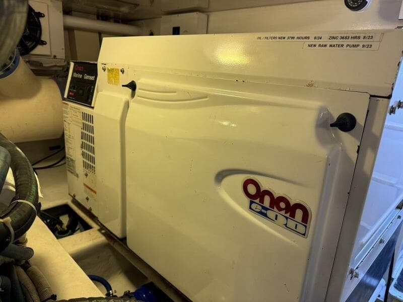 2006 45 Viking Convertible Engine Room