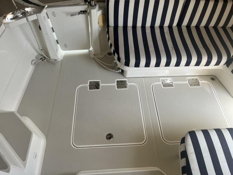 2013 Back Cove 34 - Cockpit Storage