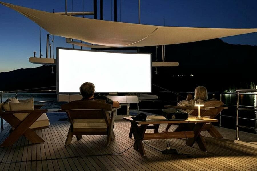 Upper Deck Cinema Projector