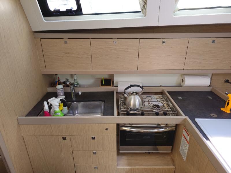 2017 Beneteau Oceanis 45 - Galley