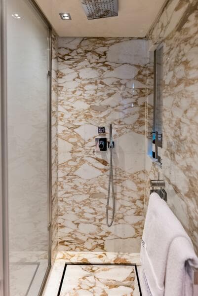 VIP Stateroom Ensuite Shower