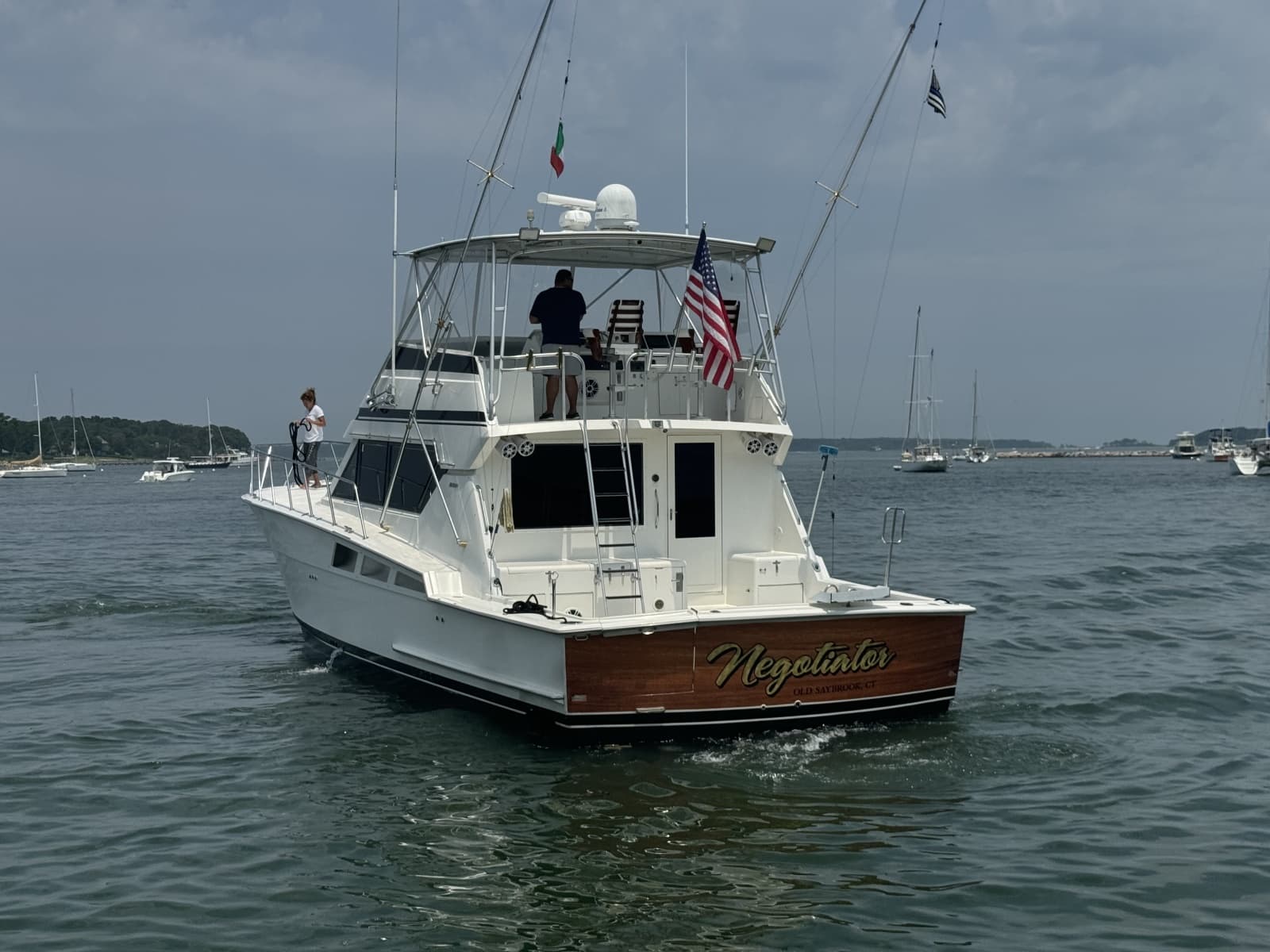 1994 Hatteras 54 Yacht - Photo 9