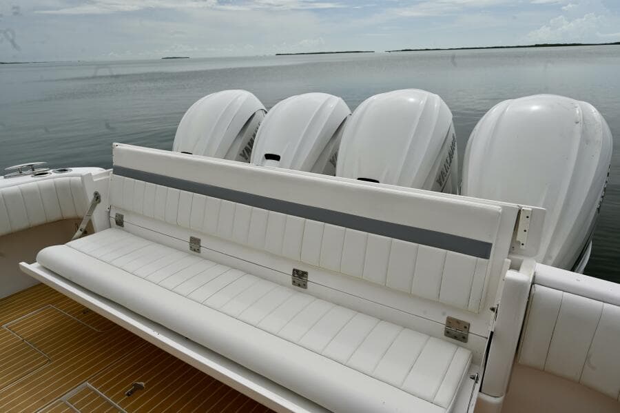 Aft Cockpit Fold-Down Bench