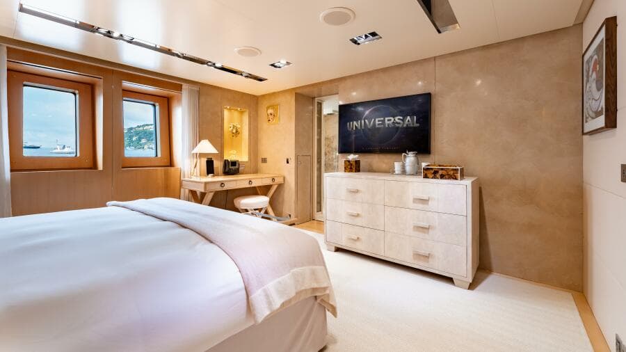 Loon 221'  Lower Deck Port Fwd. Guest Stateroom 