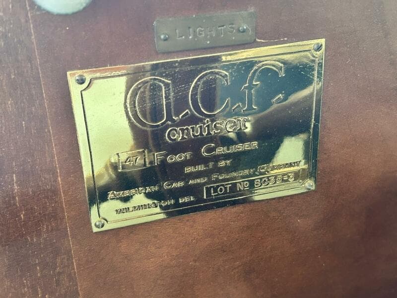 1930 Classic ACF 47'  Motor Yacht