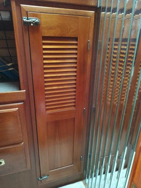 Aft Cabin Cedar Hanging Loc