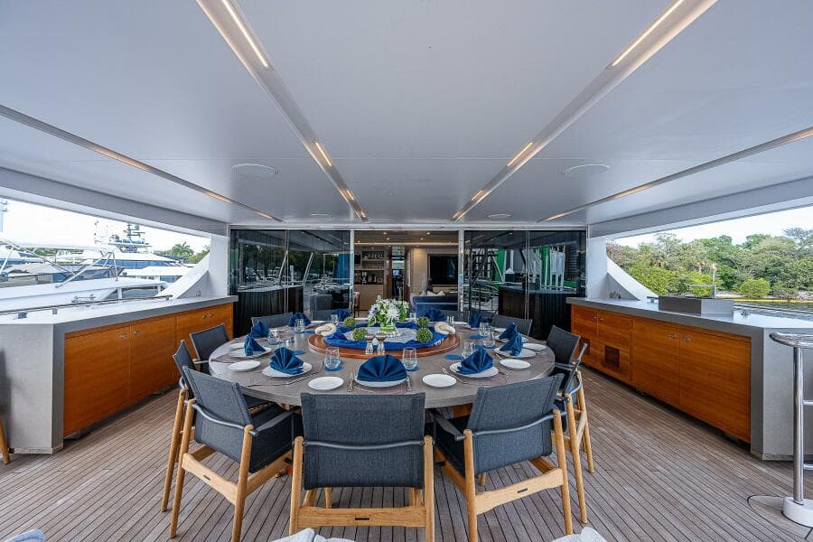Benetti 132 - Cofina - Exterior Aft Deck