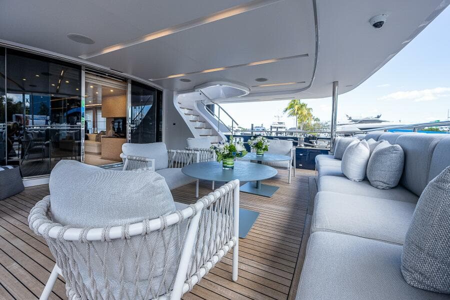 Benetti 132 - Cofina - Exterior Aft Deck