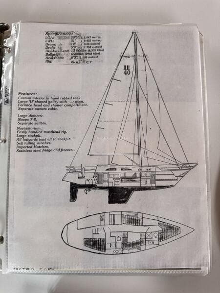 1985 Custom Whiting Yachts 40