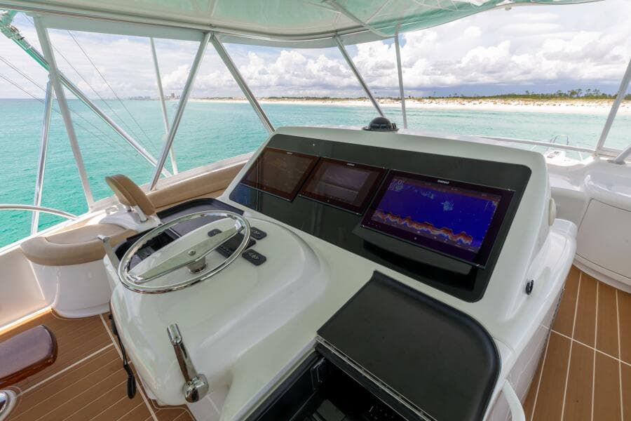 2015 Viking 70 Convertible  Helm 3