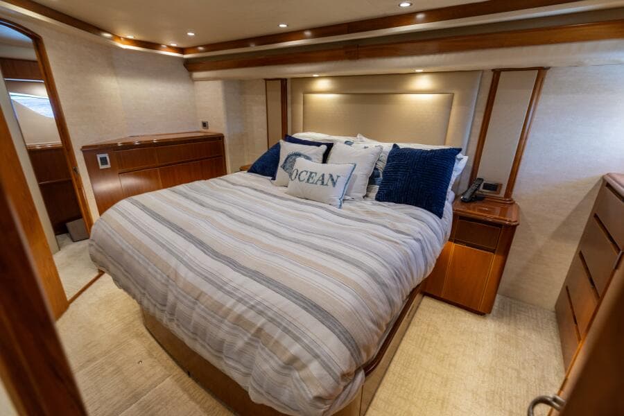 2015 Viking 70 Convertible  Master Stateroom