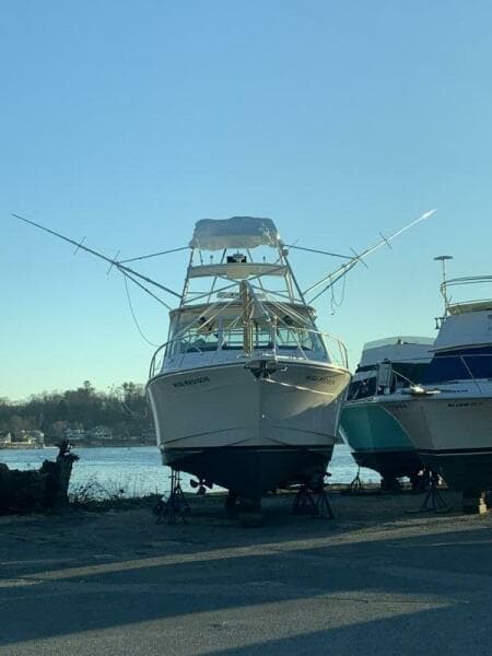Cabo 35' Hauled Out