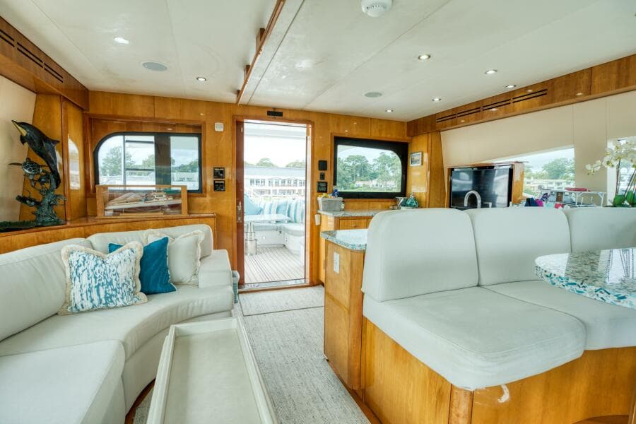 2007 Hatteras 80 Enclosed Bridge