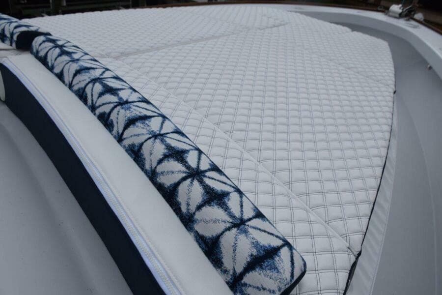 Bentley Stitch Sunlounge Cushions Forward Deckhouse