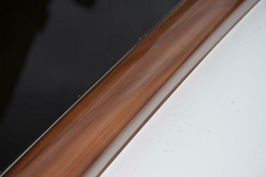 Faux Finished Toe Railing