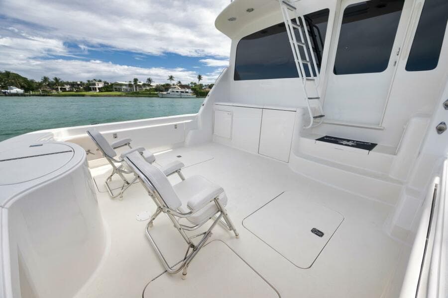 Ocean 57 Positive Attitude - Exterior Aft Flybridge