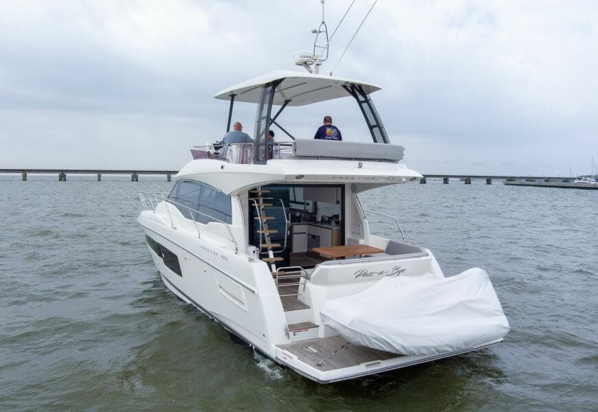 2023 Prestige 460 Flybridge "Pass-N-Bye"