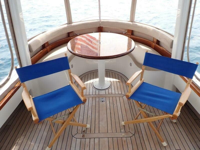 Launch 45 BLUE JACKET -Aft Deck