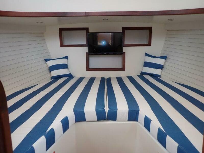 Launch 45 BLUE JACKET -Forward V Berth