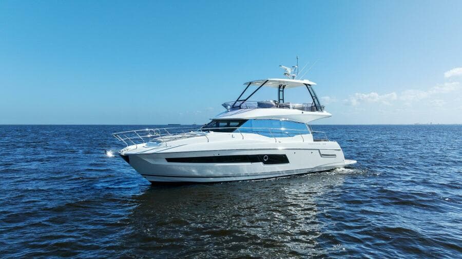 2022 Prestige 460 Flybridge - Brace Yourself Too -Profile